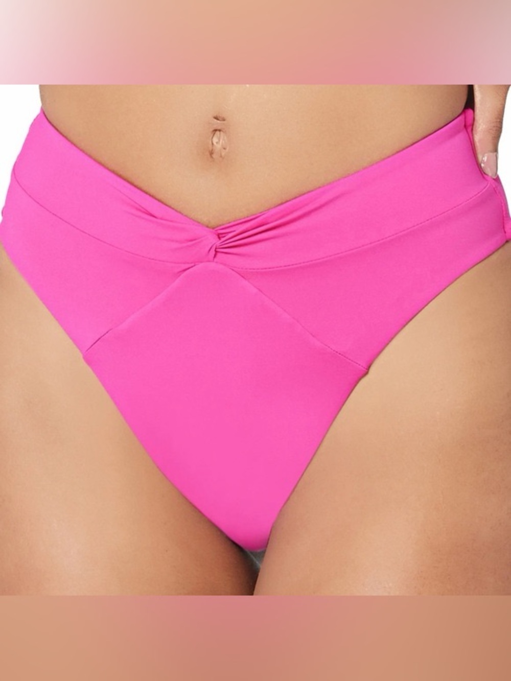 l*space High Rise Twist Bikini Bottom